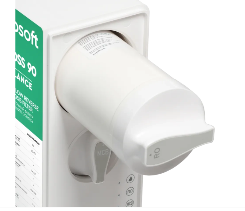 Filtre à osmose inverse à flux direct Ecosoft CROSS 90 Balance