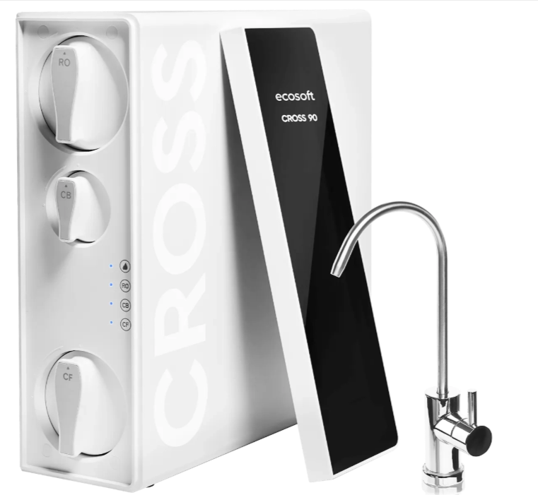 Filtre à osmose inverse à flux direct Ecosoft CROSS 90
