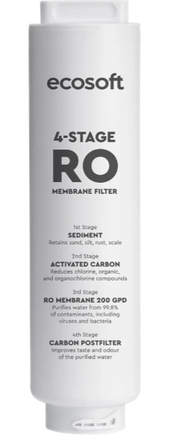 Filtre de remplacement Ecosoft pour distributeur de comptoir intelligent à osmose inverse SPARK