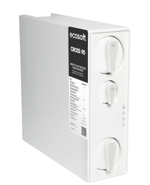 Filtre à osmose inverse à flux direct Ecosoft CROSS 90