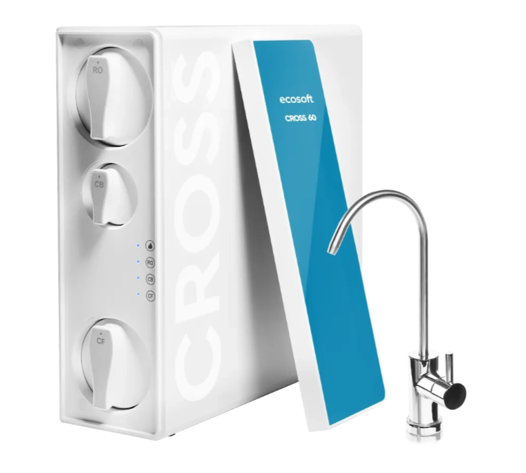 Filtre à osmose inverse à flux direct Ecosoft CROSS 60