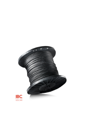 IBC FlexiSun 1x4mm² noir 500m