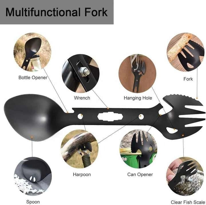 Kit de survie d'urgence 24 en 1 VIGOR - équipement multifonction pour camping, randonnée et aventures