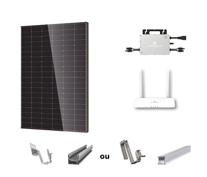 Kit photovoltaïque standard  tuile Bourgeois Global  6KW  Structure: K2
