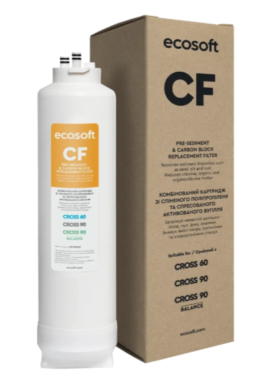 Préfiltre complexe Ecosoft CF pour les filtres CROSS