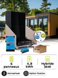 Kit Solaire Tiny House 2,7 kWc – Mono 3 kW – Batterie 4,80 kWh – Victron